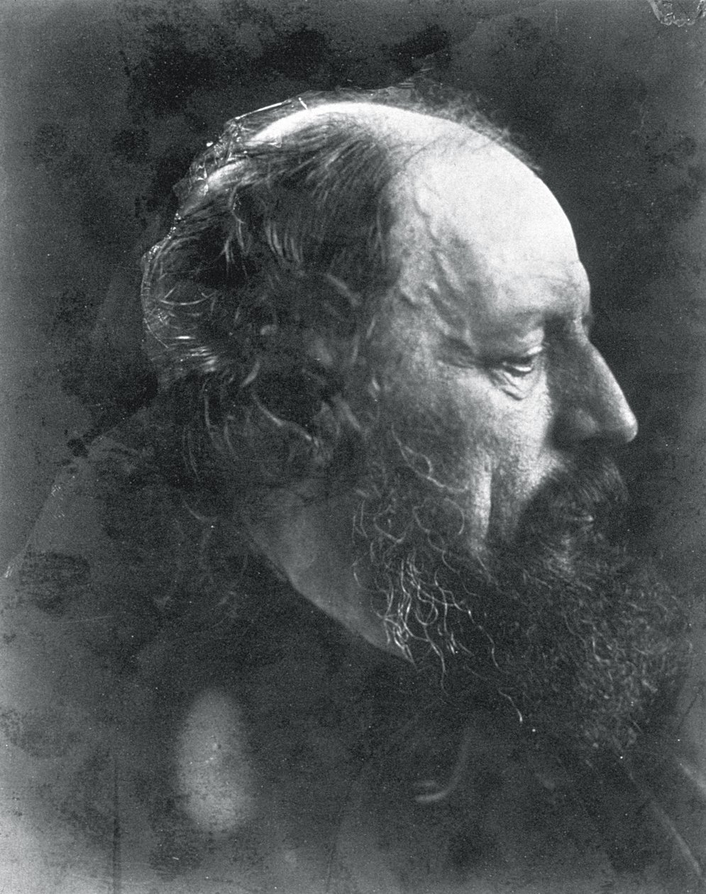 Alfred, Lord Tennyson, ca. 1868 (albummetryk) af Julia Margaret Cameron