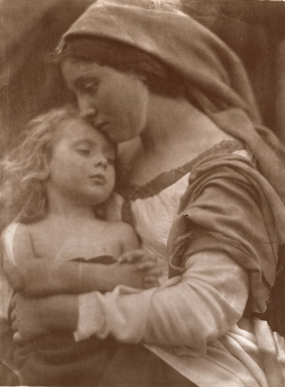 Portræt af mor og barn af Julia Margaret Cameron