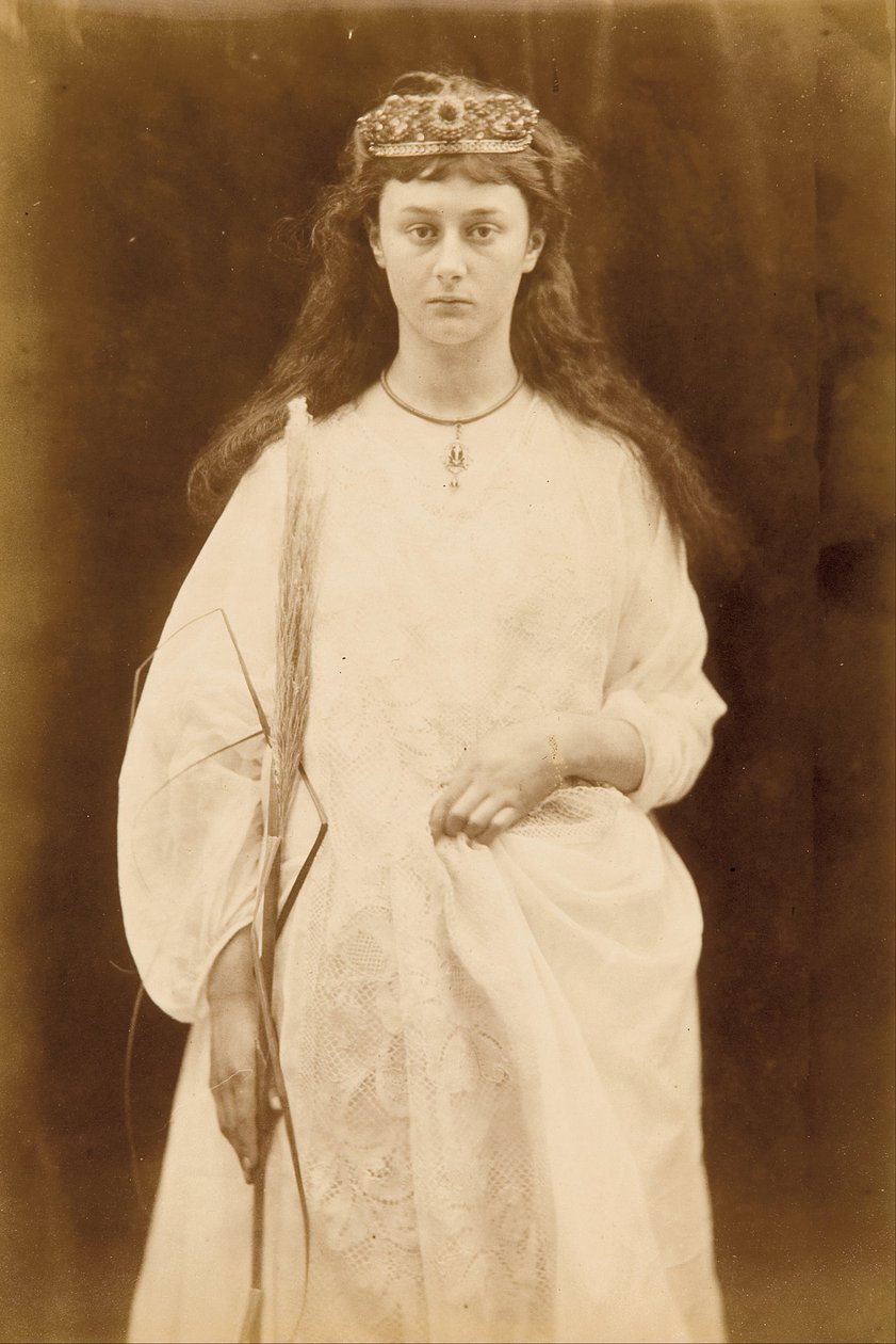 St Agnes (Alice Liddell) af Julia Margaret Cameron