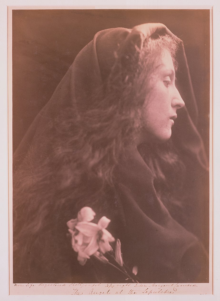 Englen ved graven af Julia Margaret Cameron