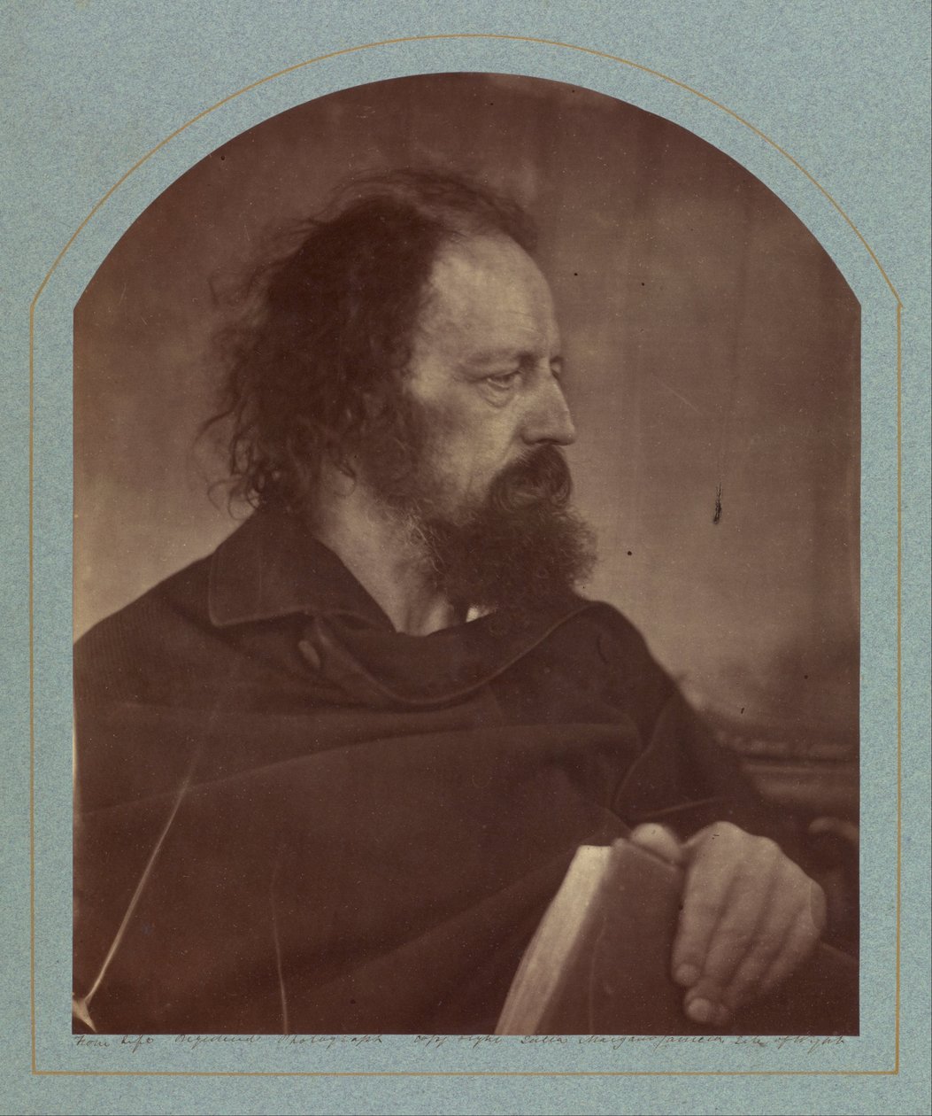 [A. Tennyson/The Dirty Monk]. af Julia Margaret Cameron