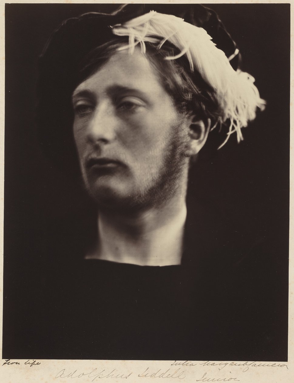 Adolphus Liddell, Junior,1867 (foto) af Julia Margaret Cameron