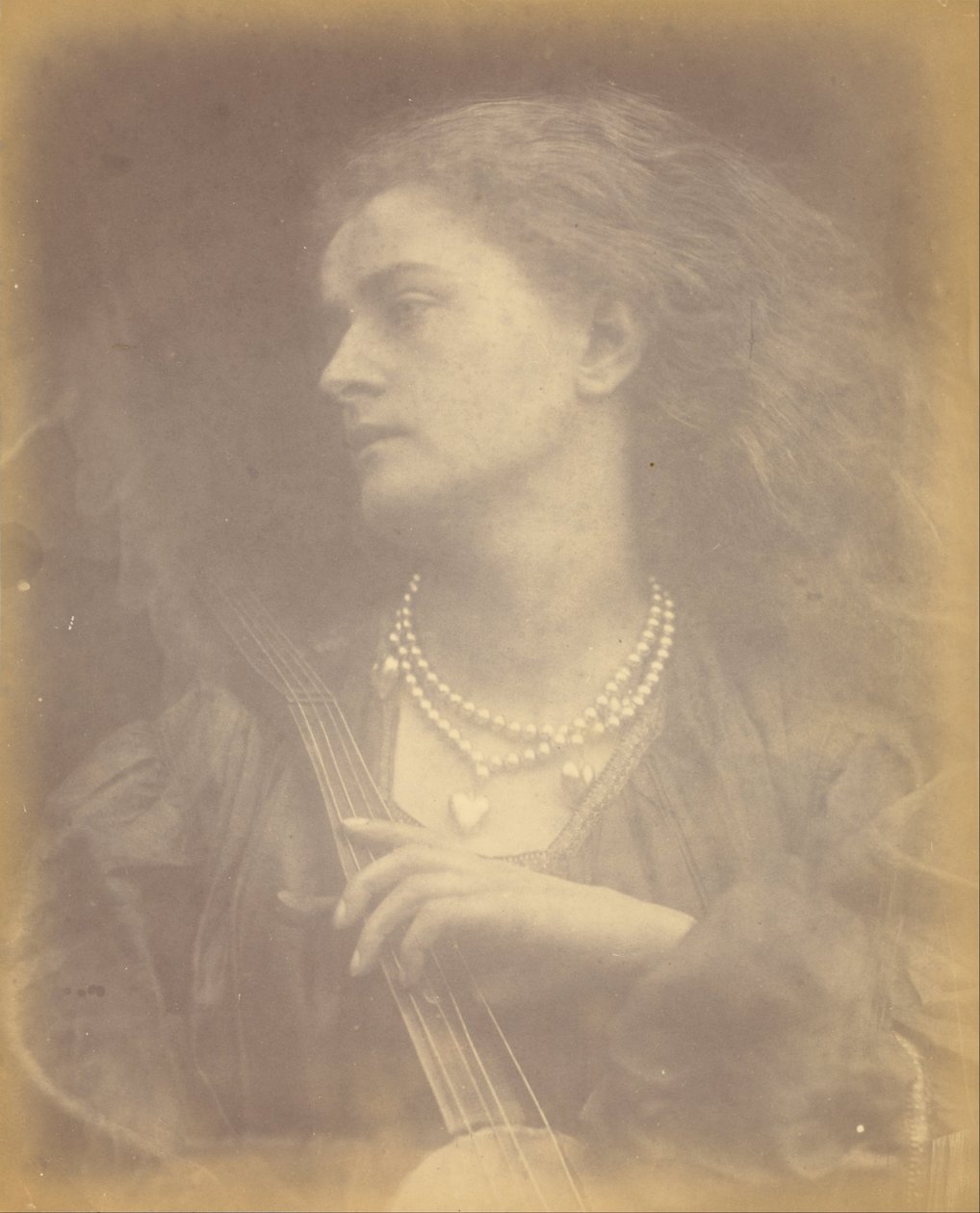 "Og Enid Sang" af Julia Margaret Cameron