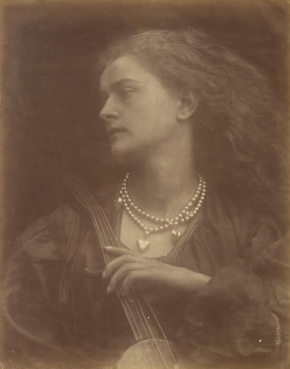 Og Enid Sang, september 1874. af Julia Margaret Cameron