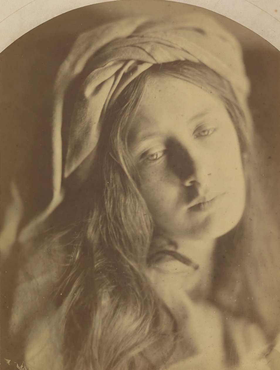 Beatrice, 1866. af Julia Margaret Cameron