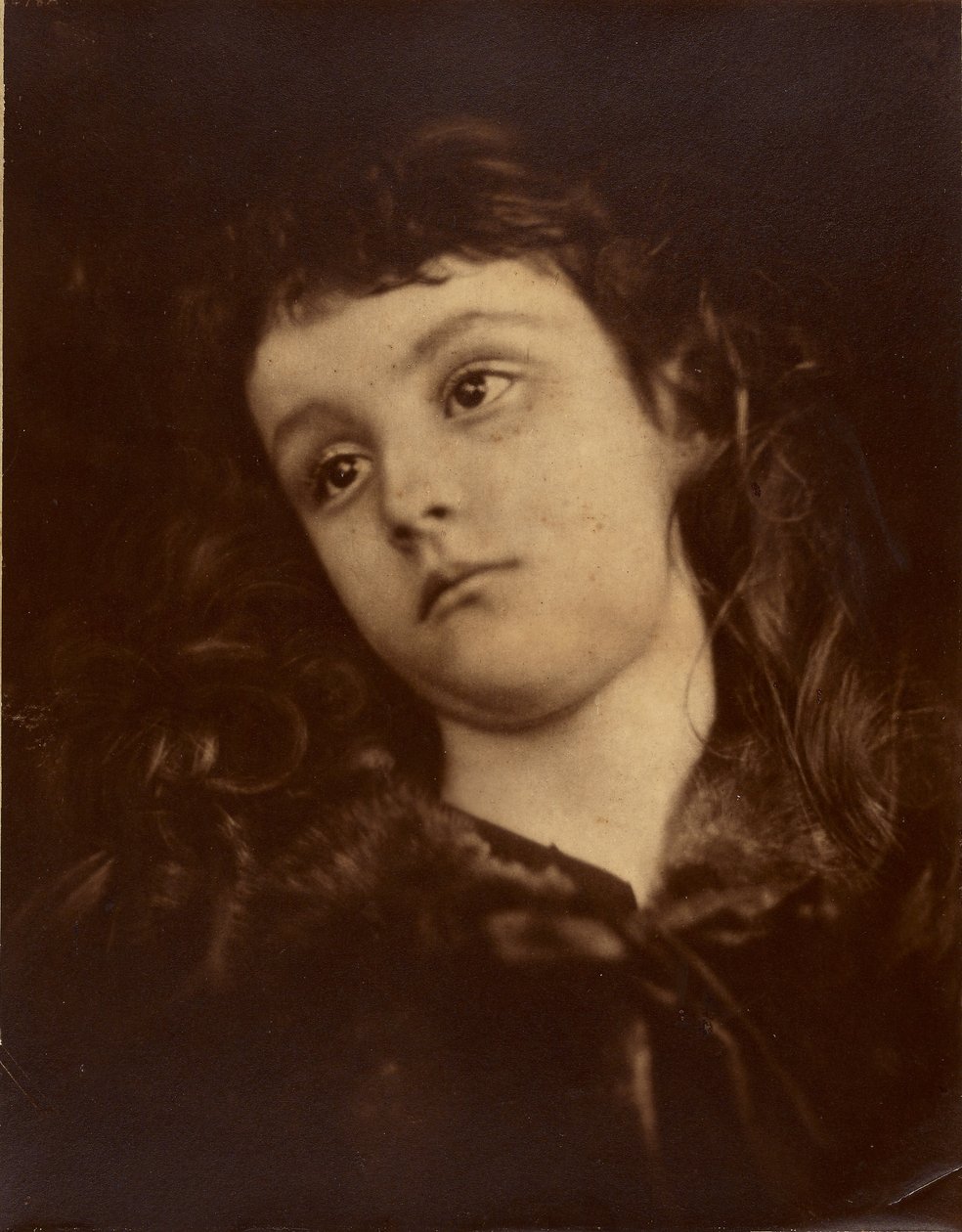 Fætter Hardinges "Gleaner", Rachel Gurney af Julia Margaret Cameron
