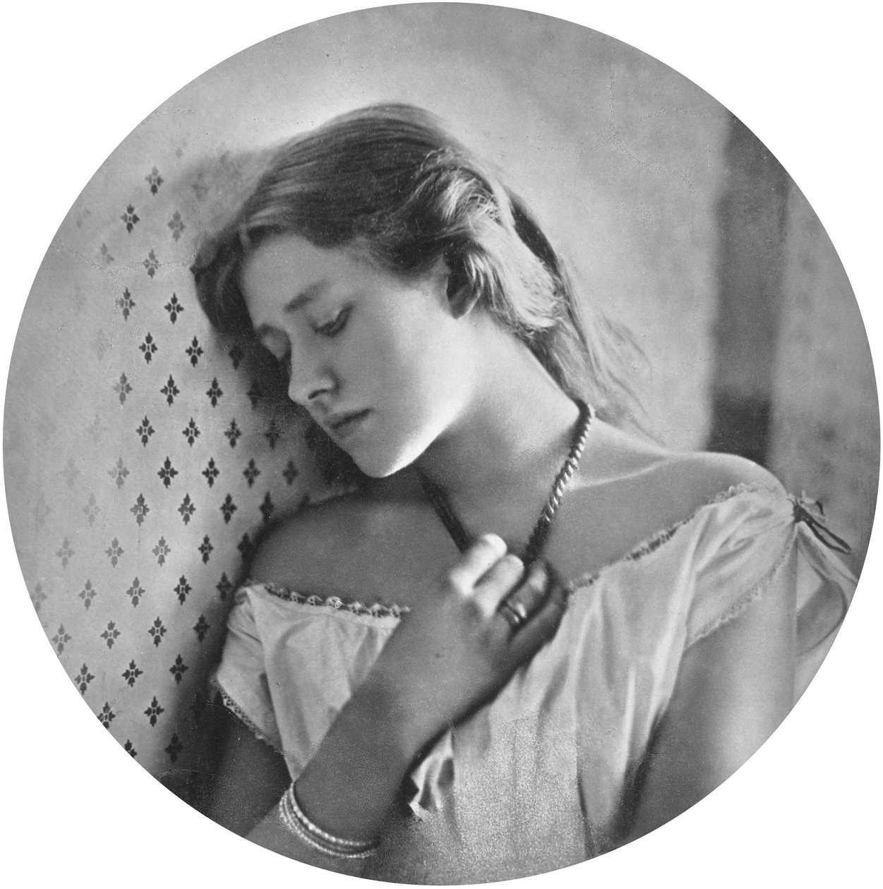 Ellen Terry i en alder af 16 år af Julia Margaret Cameron