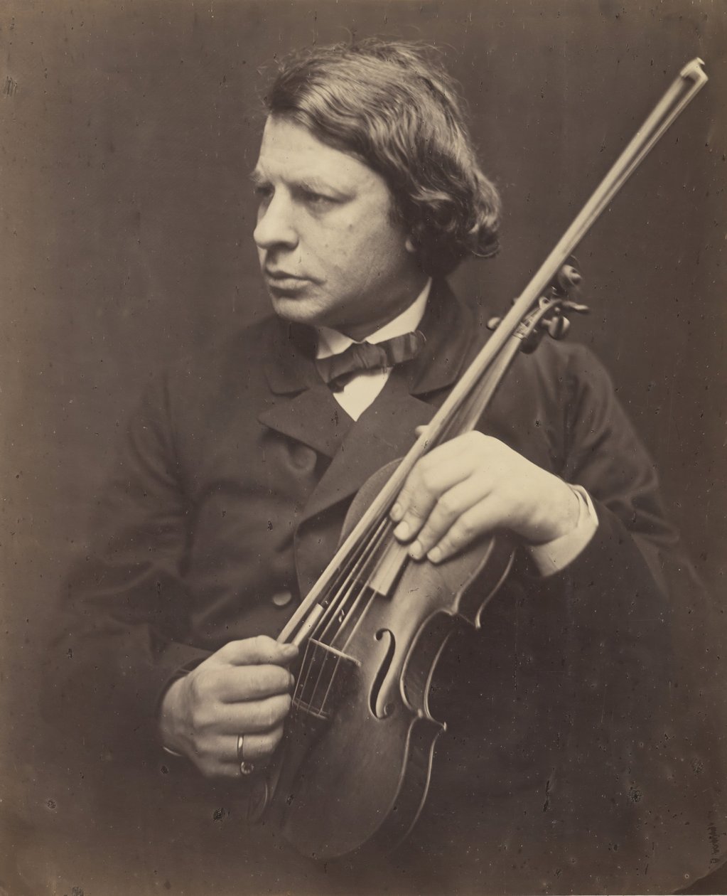 hr. Joachim, 1868. af Julia Margaret Cameron