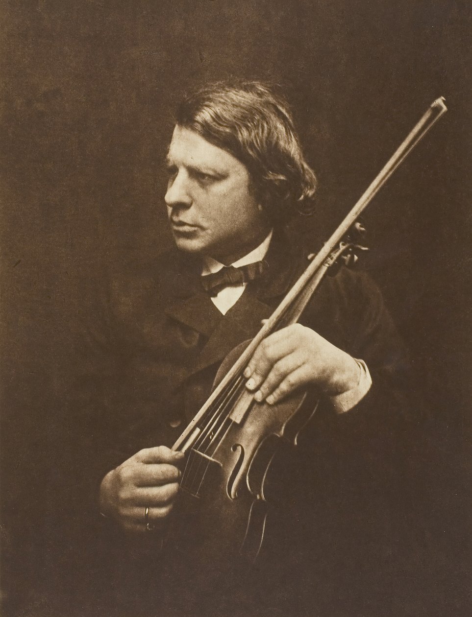 Herr Joseph Joachim, 1868, trykt 1875. af Julia Margaret Cameron