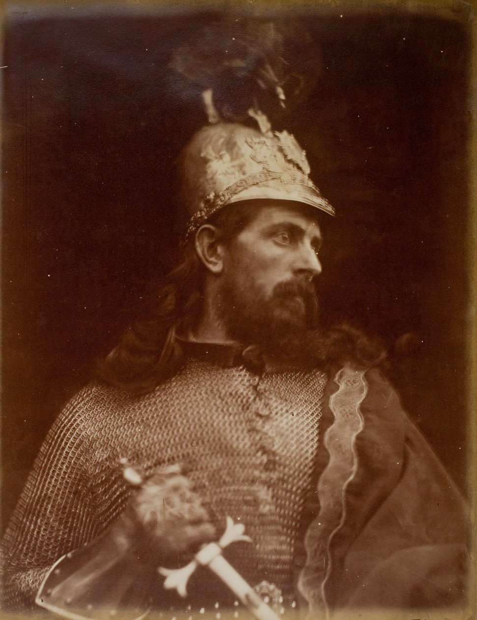 Kong Arthur, 1874. af Julia Margaret Cameron