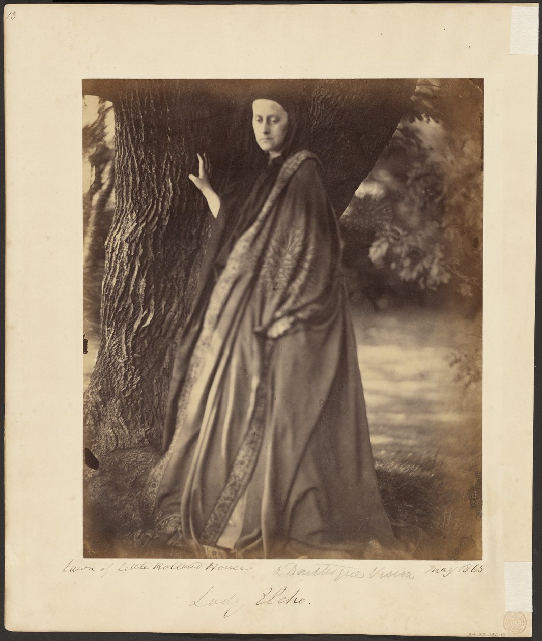Lady Elcho / En danteske vision af Julia Margaret Cameron