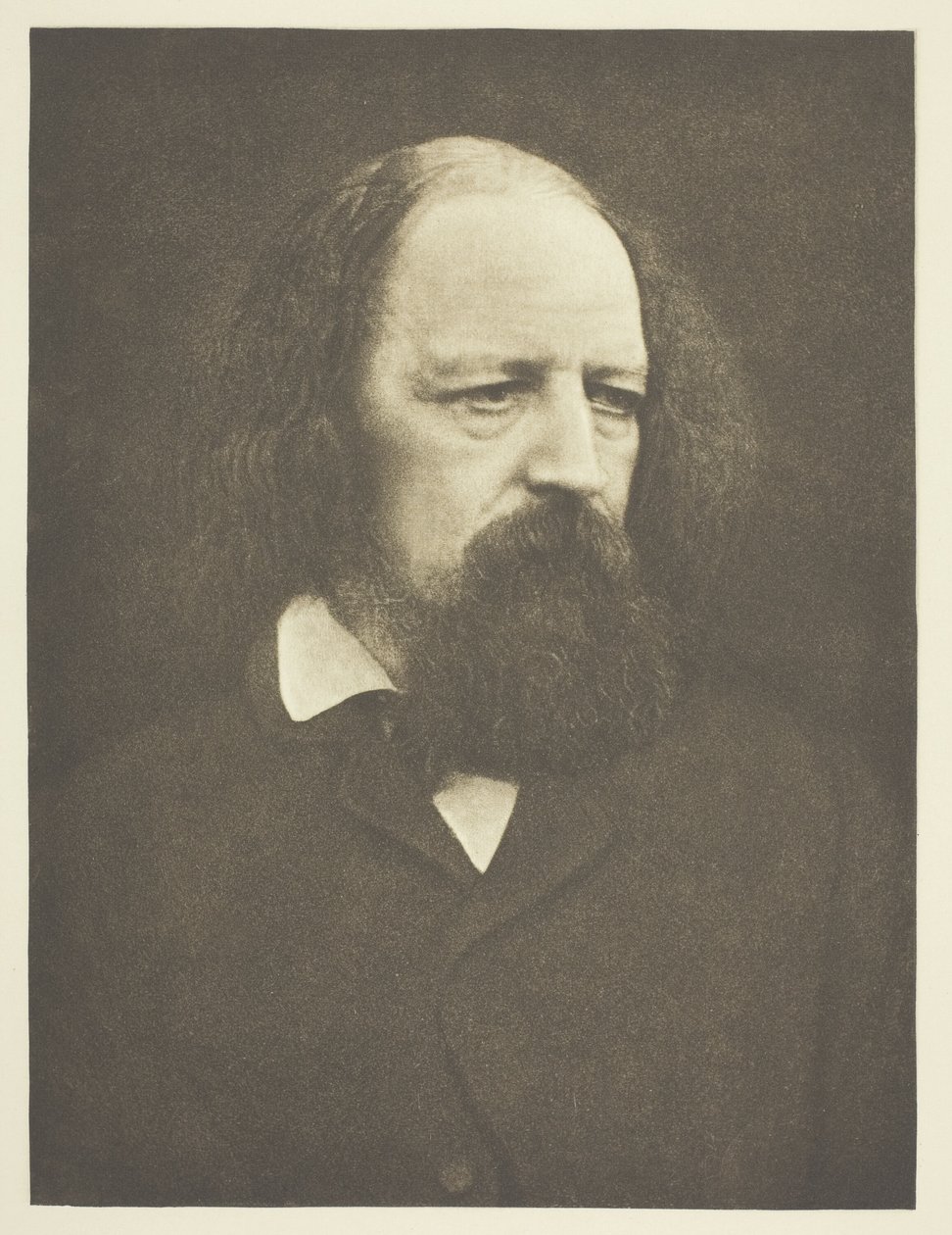 Lord Tennyson af Julia Margaret Cameron