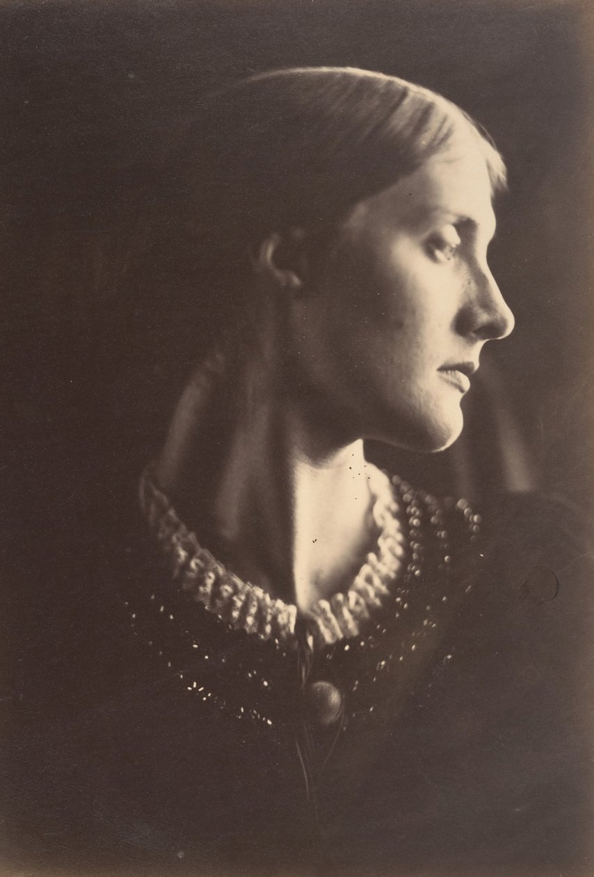 Mrs. Herbert Duckworth, 1867. af Julia Margaret Cameron