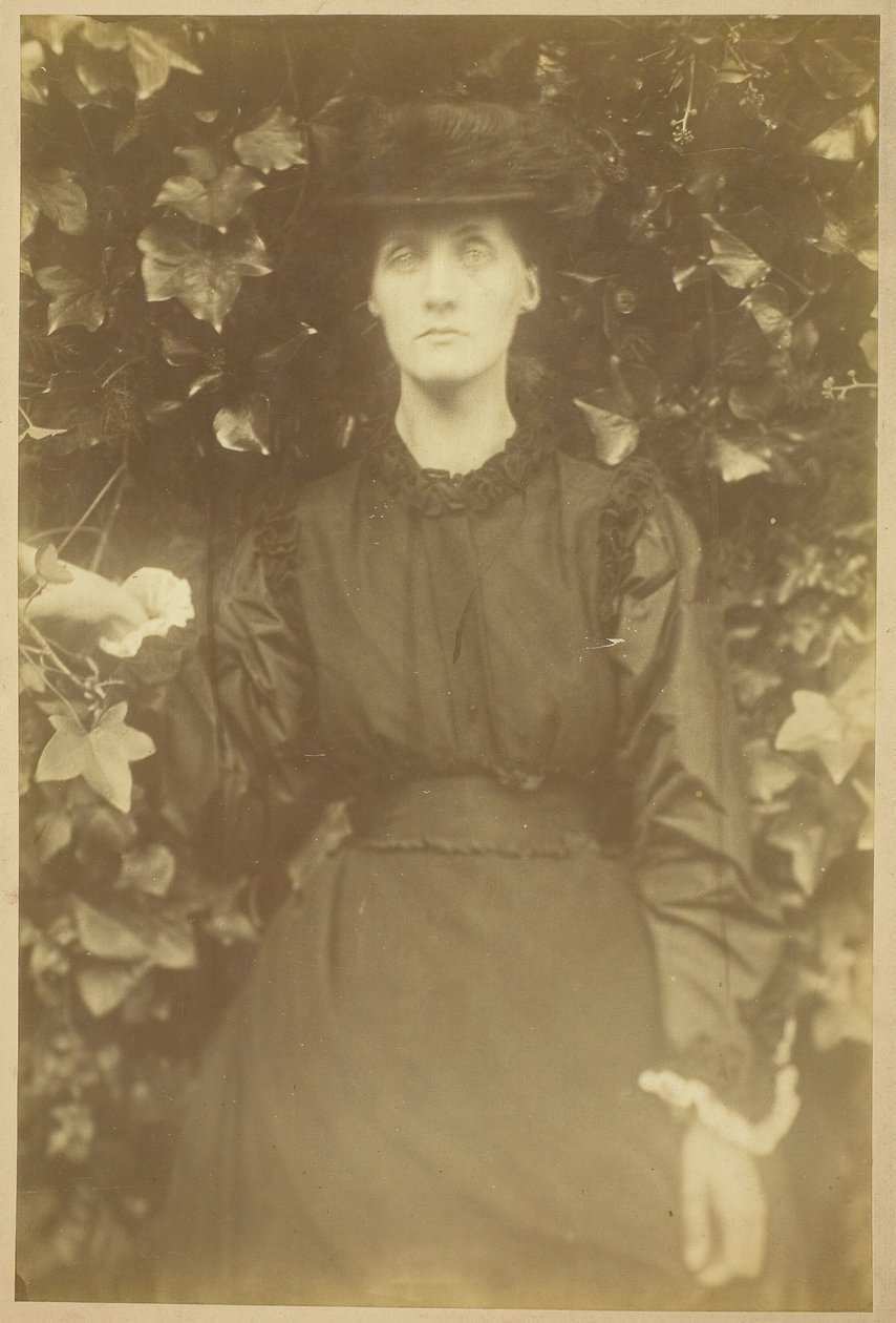 Mrs. Herbert Duckworth, 1874. af Julia Margaret Cameron