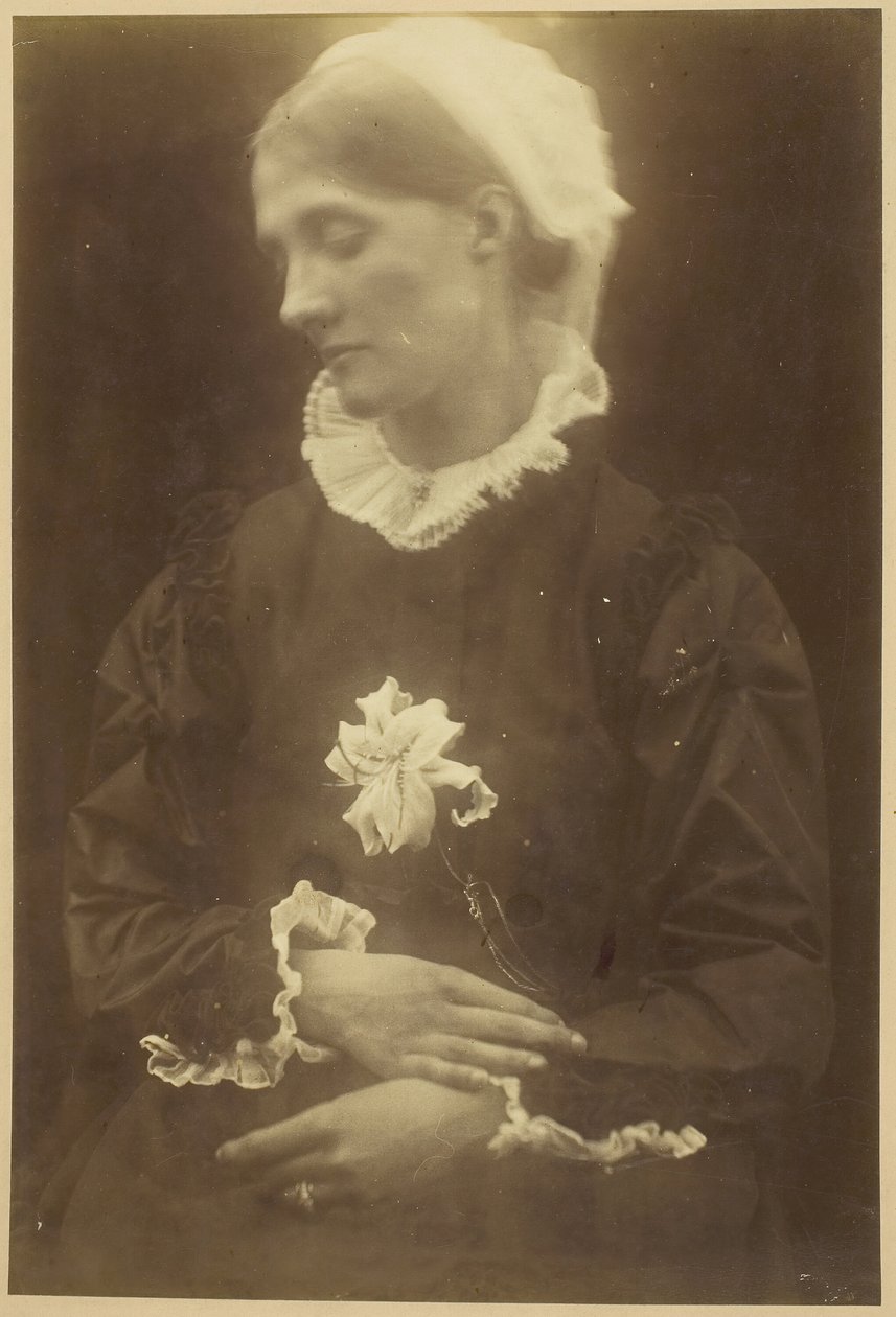 Mrs. Herbert Duckworth, ca. 1874. af Julia Margaret Cameron