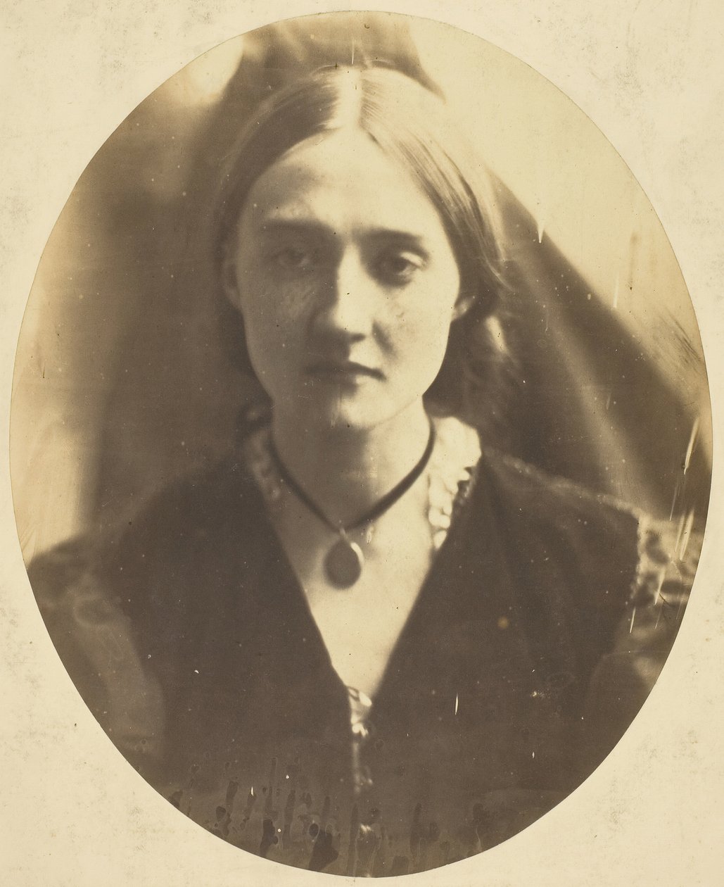 Fru Herbert Fisher, 1864. af Julia Margaret Cameron