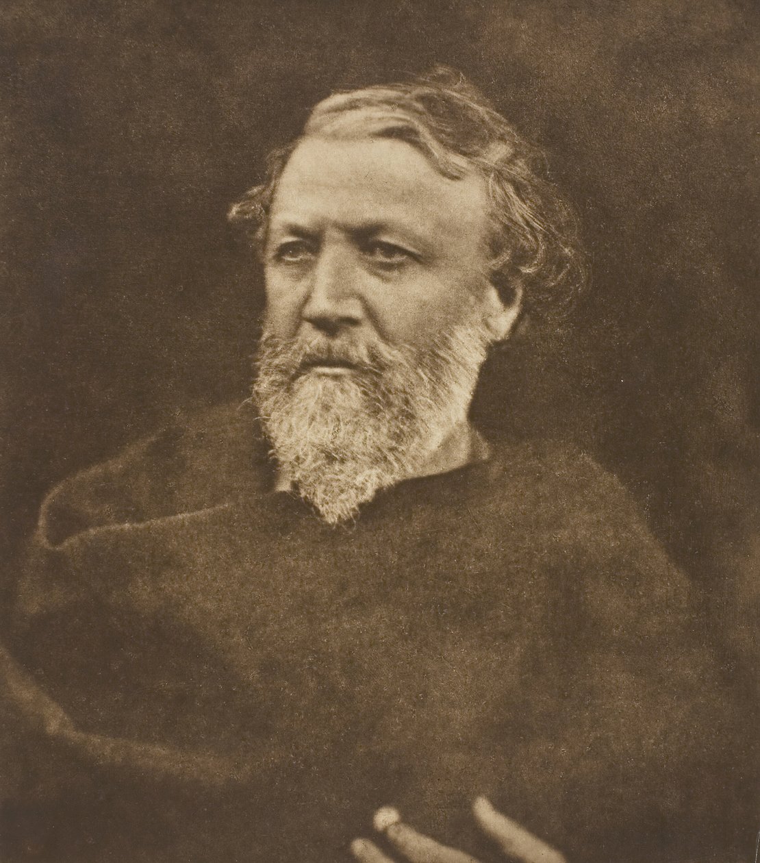 Robert Browning, 1865, trykt 1875. af Julia Margaret Cameron