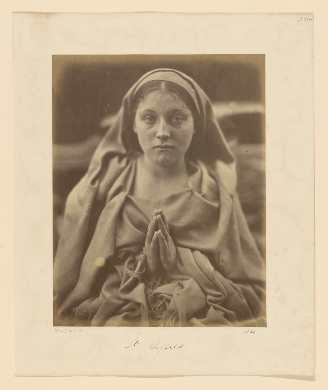 Agnes af Julia Margaret Cameron