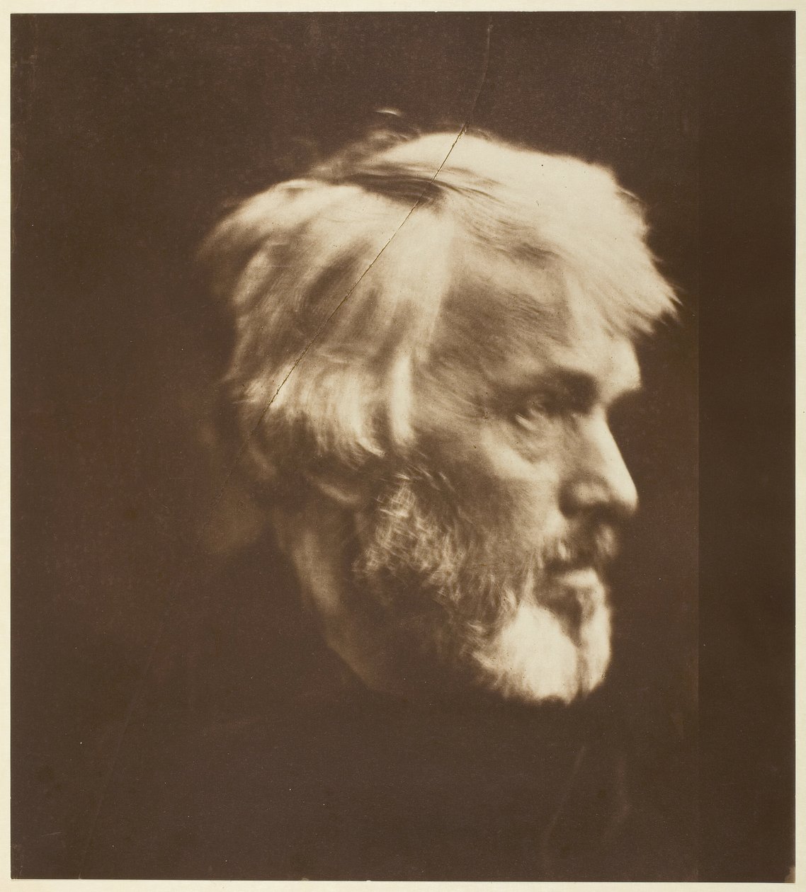 Thomas Carlyle, 1867, trykt 1875. af Julia Margaret Cameron