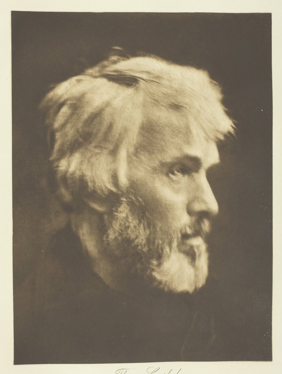 Thomas Carlyle, 1867, trykt ca. 1893. af Julia Margaret Cameron