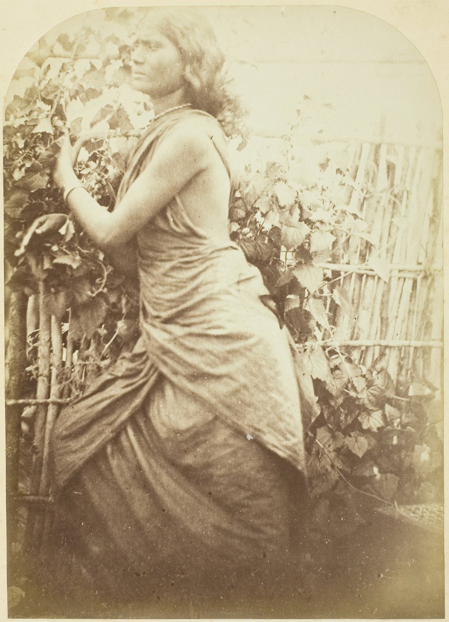 Kvinde, Ceylon, 187579. af Julia Margaret Cameron
