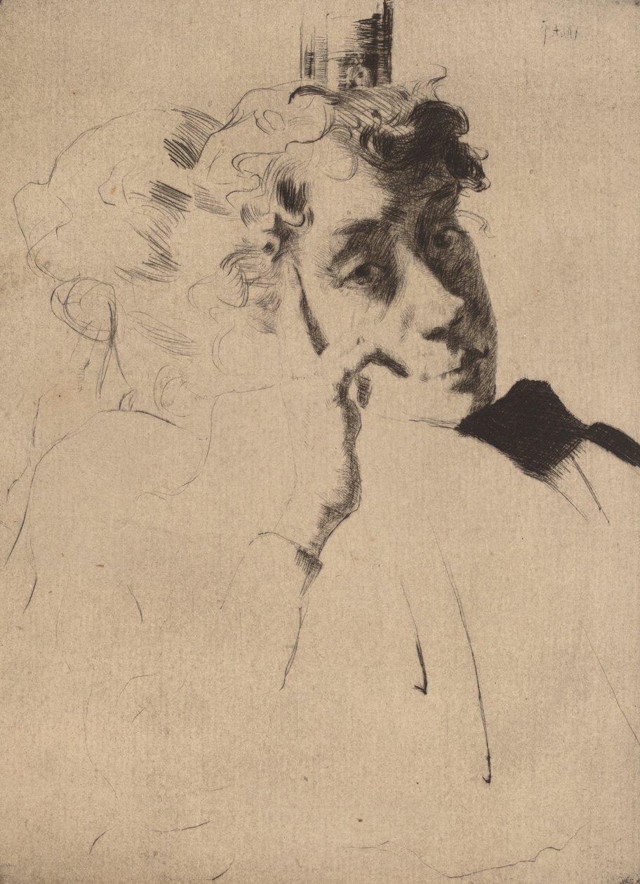Refleksioner, 18851893. af Julian Alden Weir