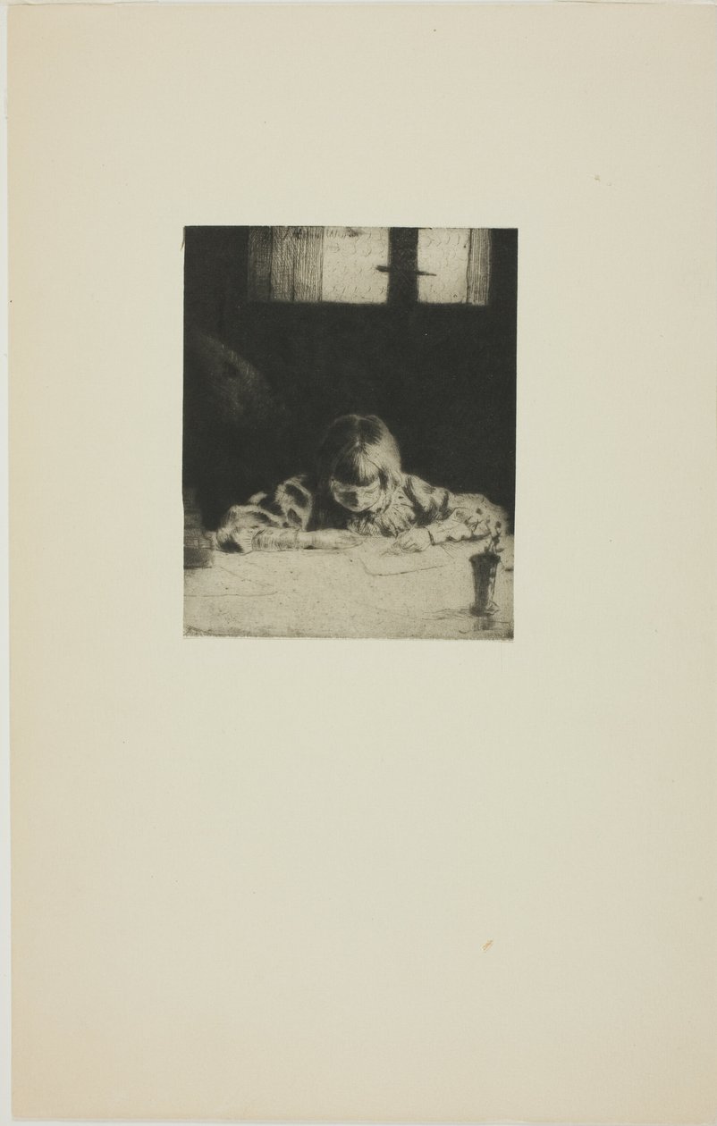 Den lille Student af Julian Alden Weir
