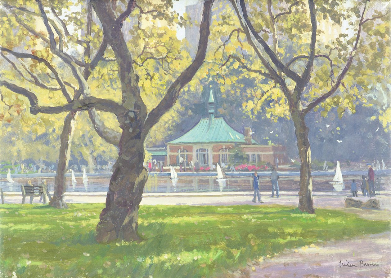 Boat Pond, Central Park af Julian Barrow