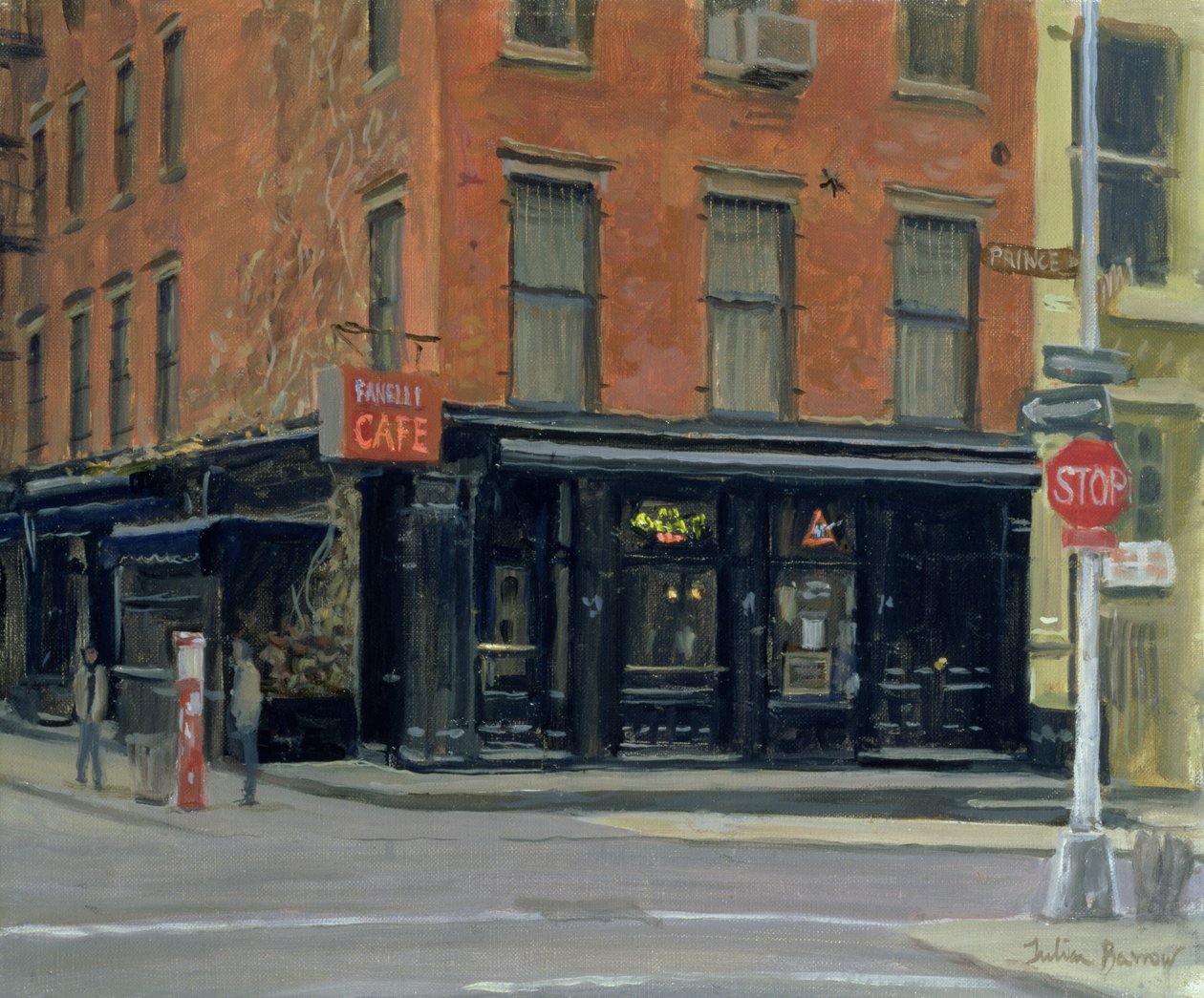 Fanellis Bar, New York, 1996 af Julian Barrow