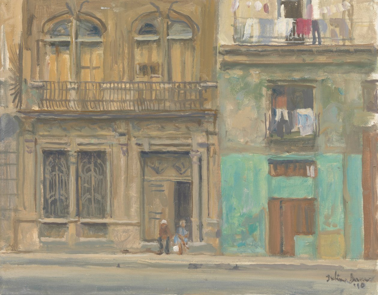 Havana House Front, 2010 af Julian Barrow