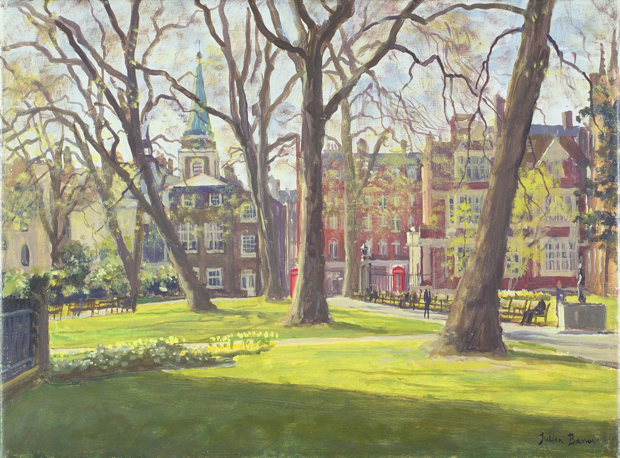 Mount Street Gardens, London af Julian Barrow