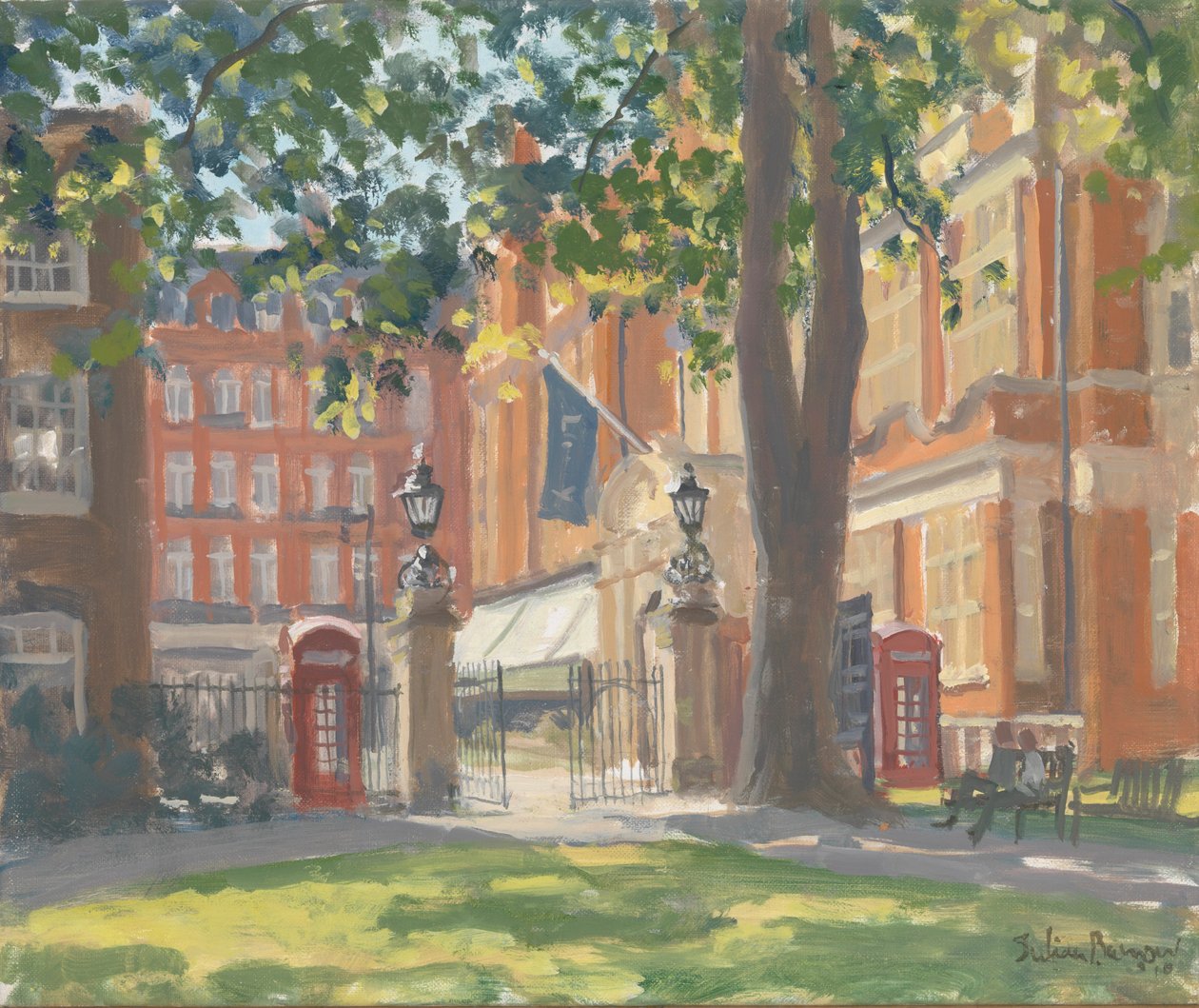 Mount Street Gardens, London, 2010 af Julian Barrow