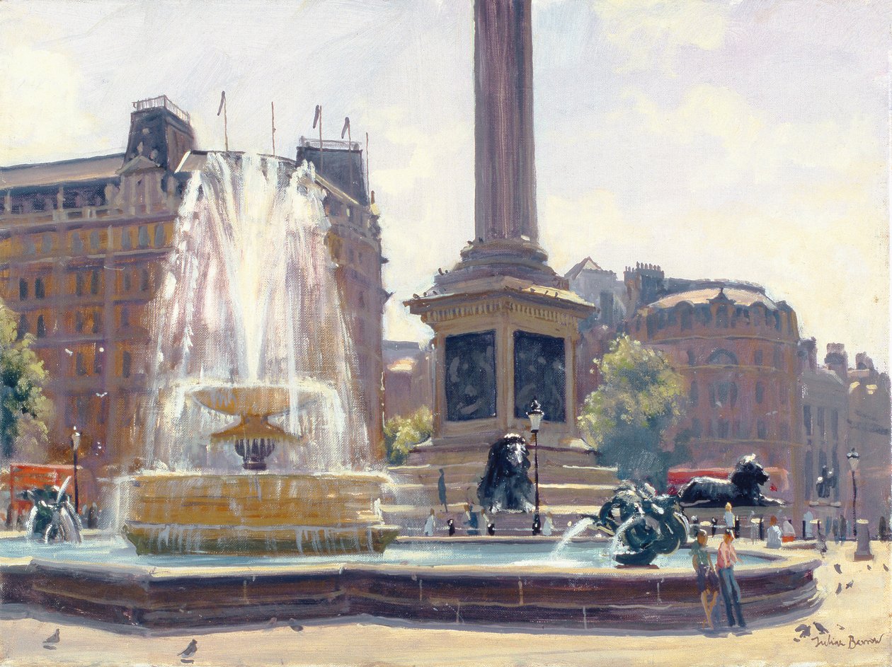 Trafalgar Square, London af Julian Barrow
