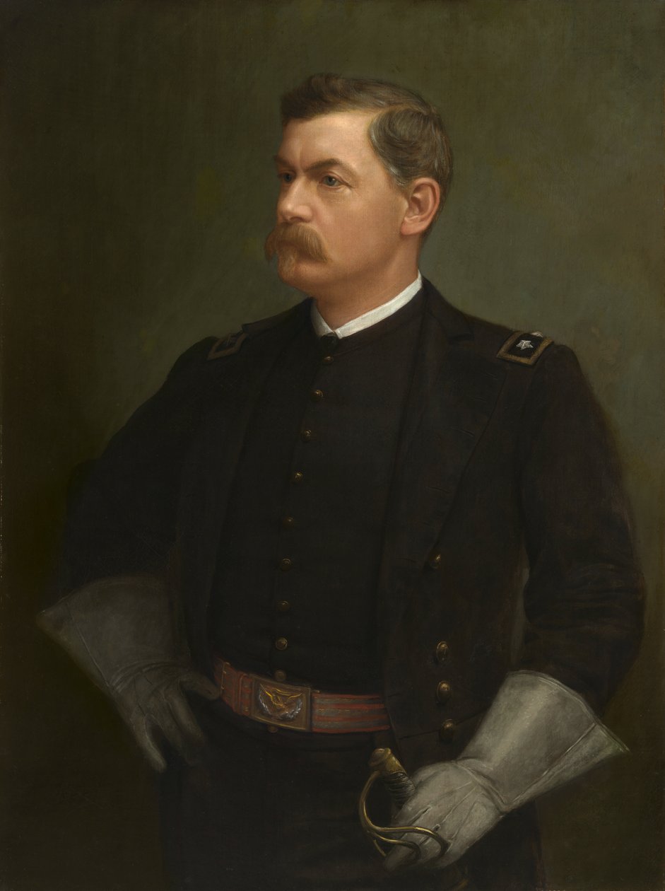 George Brinton McClellan, 1888. af Julian Scott