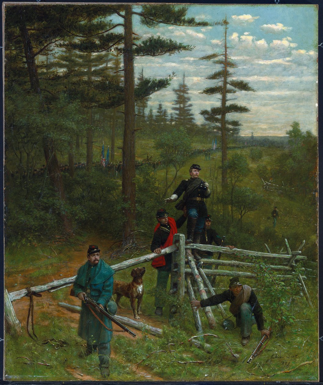 Union Vanguard, 1889 af Julian Scott