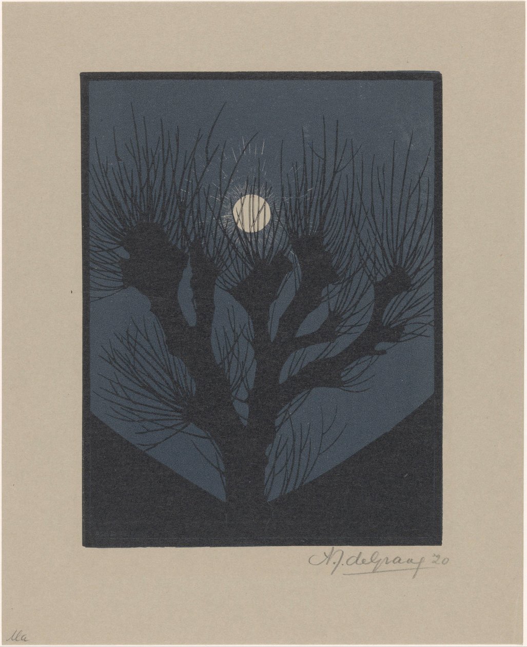 mandag aften af Julie de Graag (signed by artist)