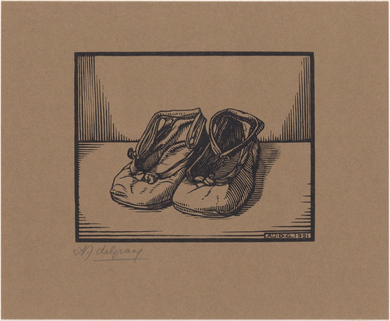 Par sko af Julie de Graag (signed by artist)