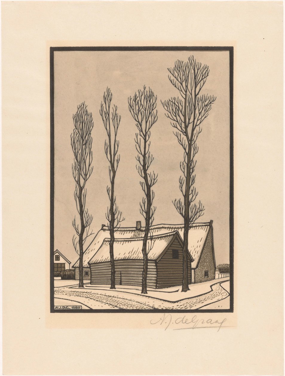 Vinter af Julie de Graag (signed by artist)
