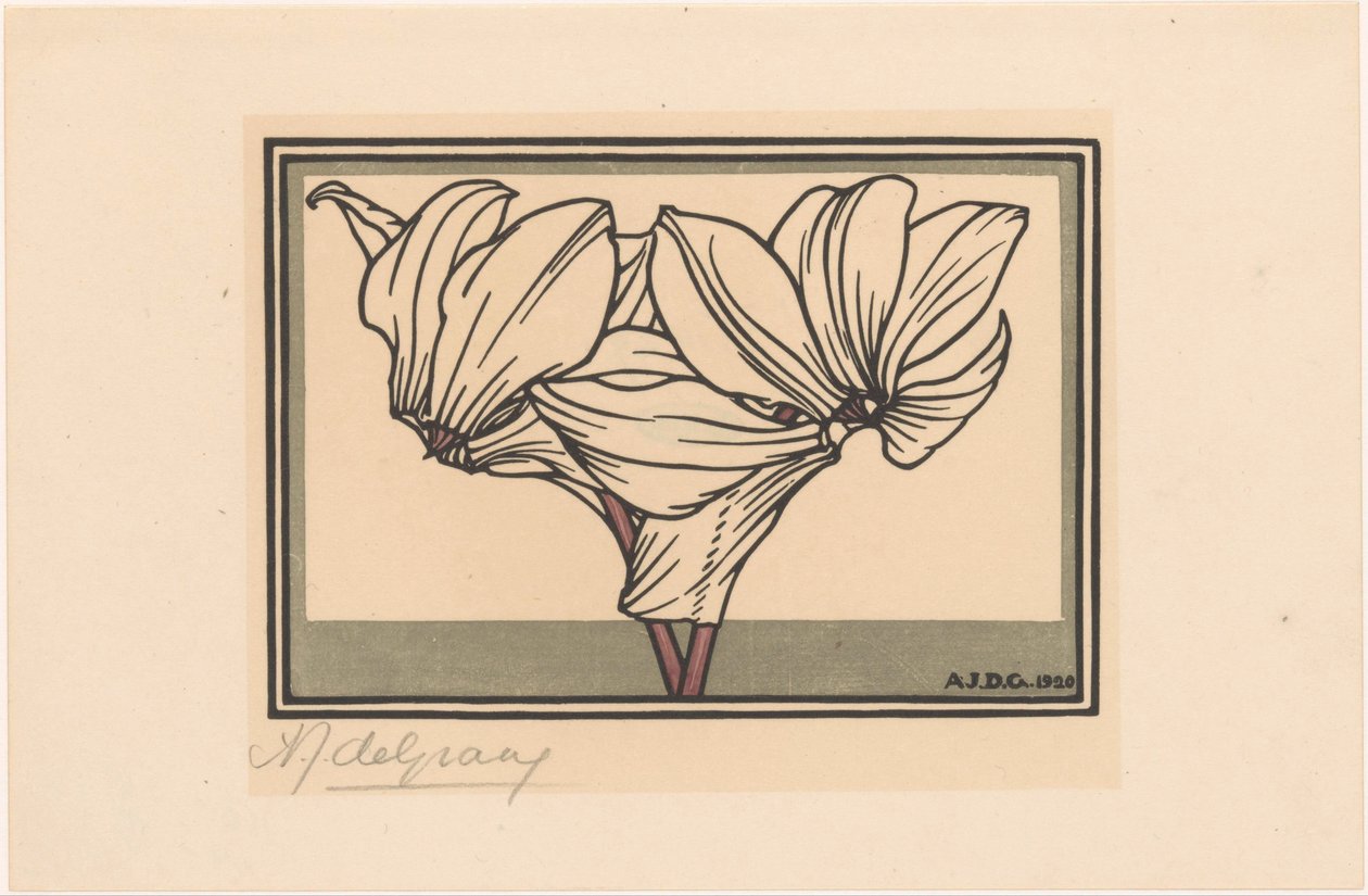 Cyclamen af Julie de Graag