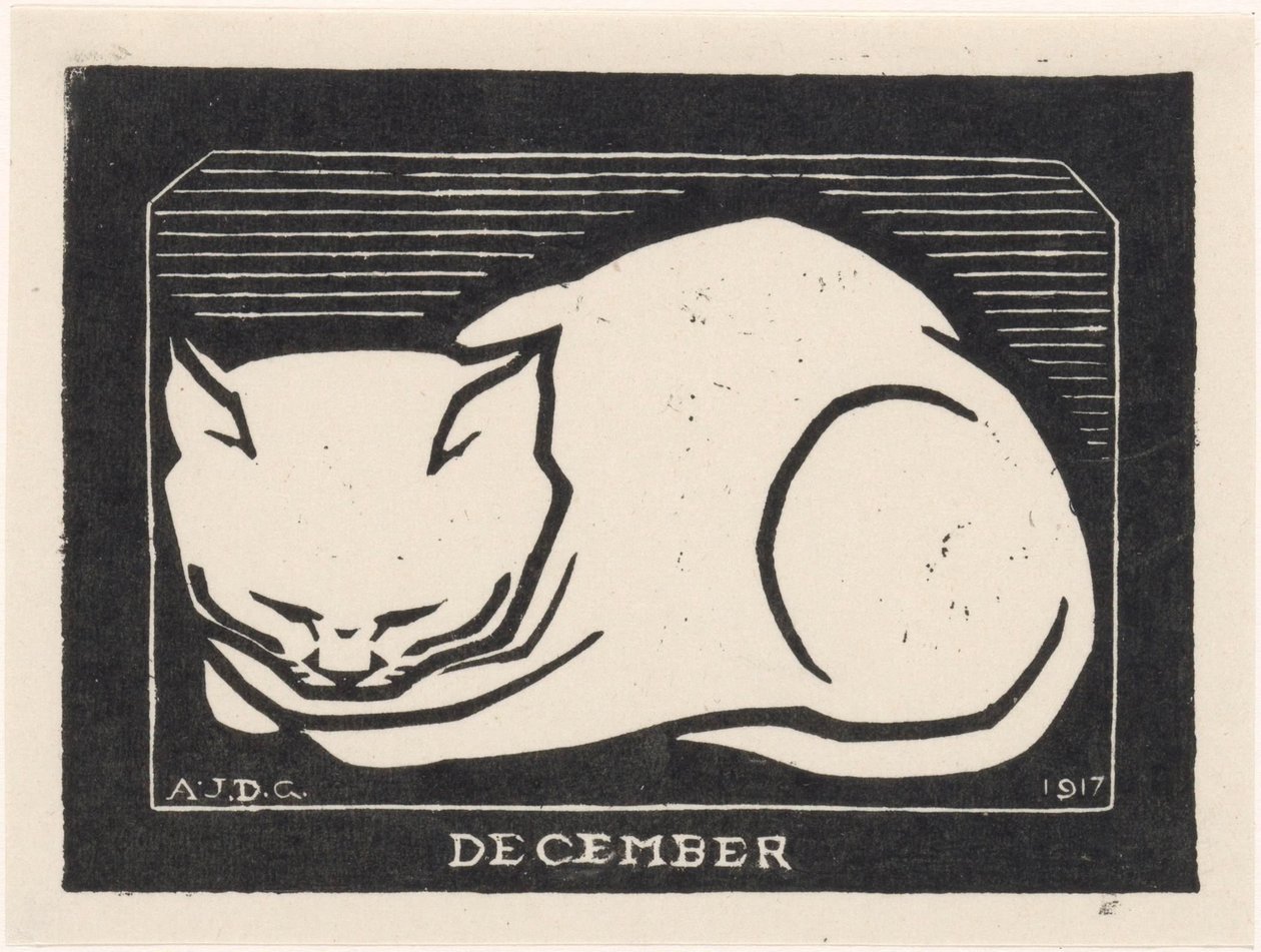 december (original titel på objektet) af Julie de Graag