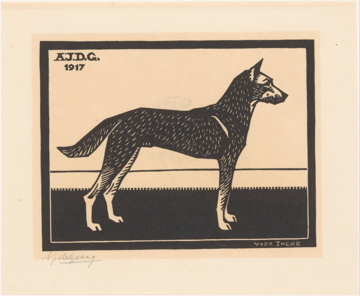 Hund af Julie de Graag