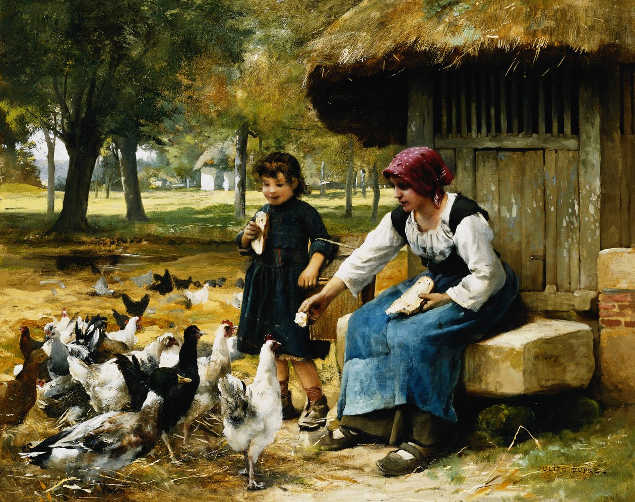 Fodringstid, af Julien Dupre