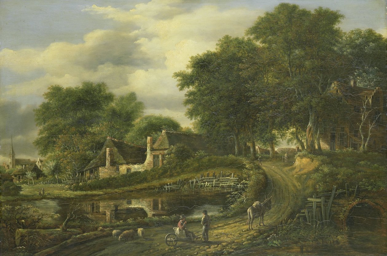 Landskab af Julien Joseph Ducorron