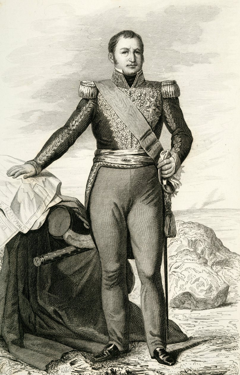 Etienne Maurice Gerard, 1804, 1839. af Julien Leopold Boilly