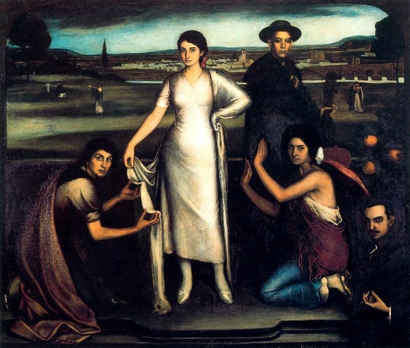 Vor Frue af Andalusien af Julio Romero de Torres