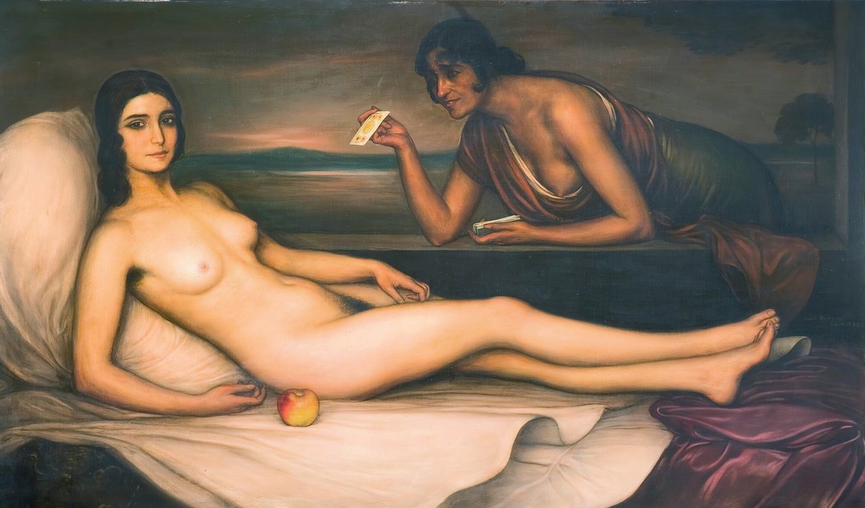 The Bonaventure, ca. 1922. af Julio Romero de Torres