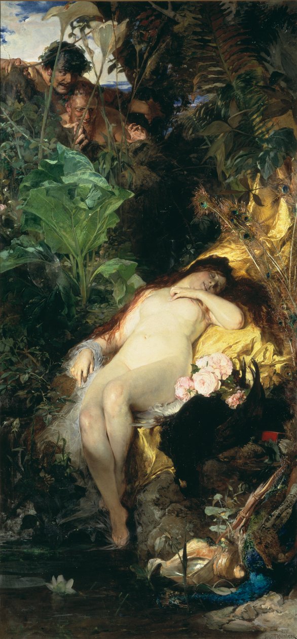 Amor, 1878 af Julius Kronberg