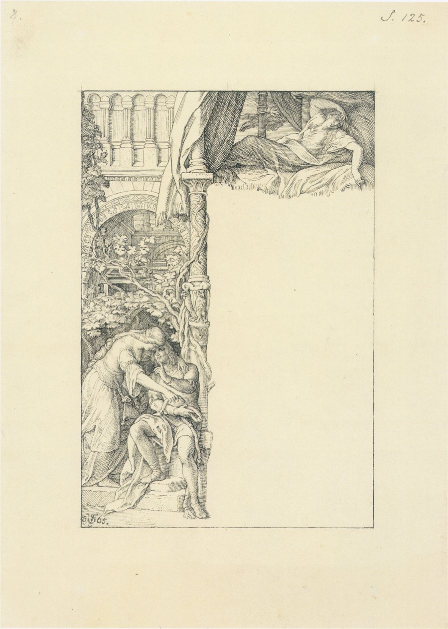 Bæltet donation af Julius Schnorr von Carolsfeld