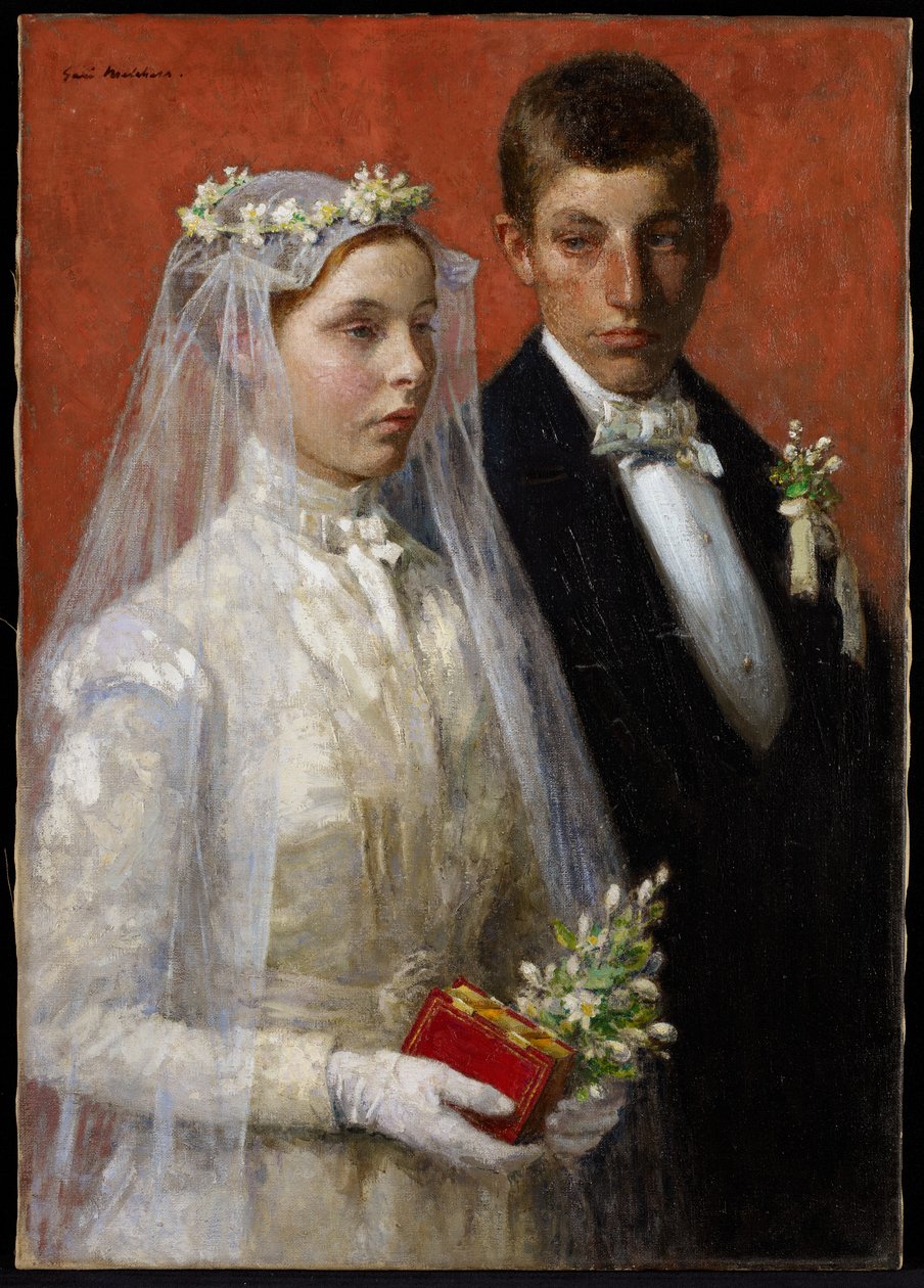 Ægteskab, 1893 af Julius Gari Melchers