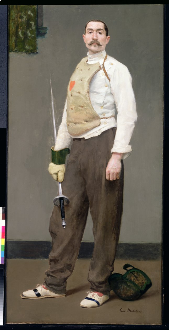 Fægtemesteren, ca.1900 af Julius Gari Melchers
